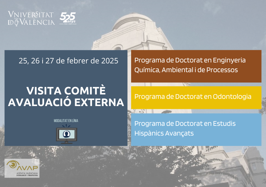 Visita Comitè Avaluació Externa- Doctorat